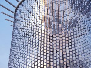 Windwave: Where Stainless Steel Wire Meets Outdoor Art / Tensile Design & Construct