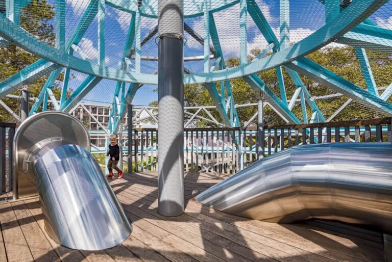 Non-Climbable Safety Barriers in Playgrounds