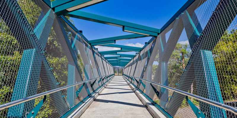 Safety Barrier for Emu Plains Station Pedestrian Bridge